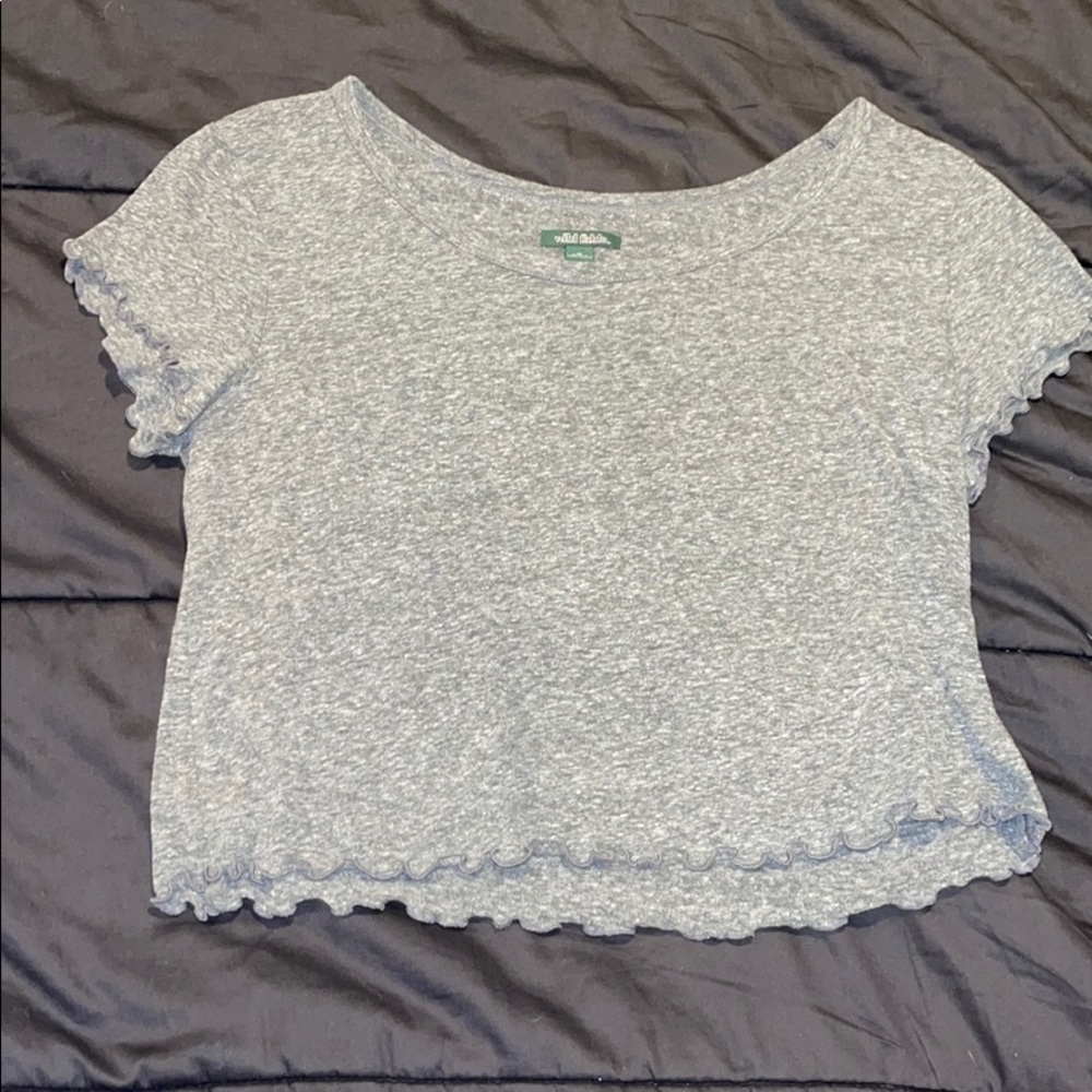 cropped tee